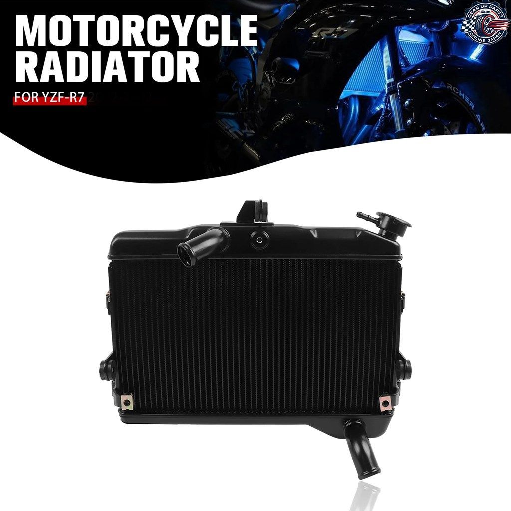 ヤマハ YZFR7 YZF R7 YZF-R7 2022-2025 MT-07 25-26 オートバイ用アルミ製エンジンラジエーターオイルクーラー冷却水タンク 19,935円