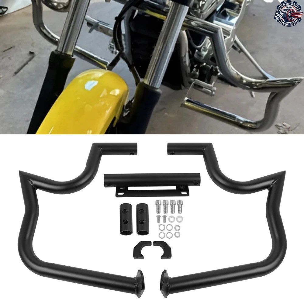 ホンダ フューリー VT1300CX VT1300 CX VT 1300CX 2010-2023 エンジンガード ハイウェイクラッシュバー バンパー スタントケージ フレーム