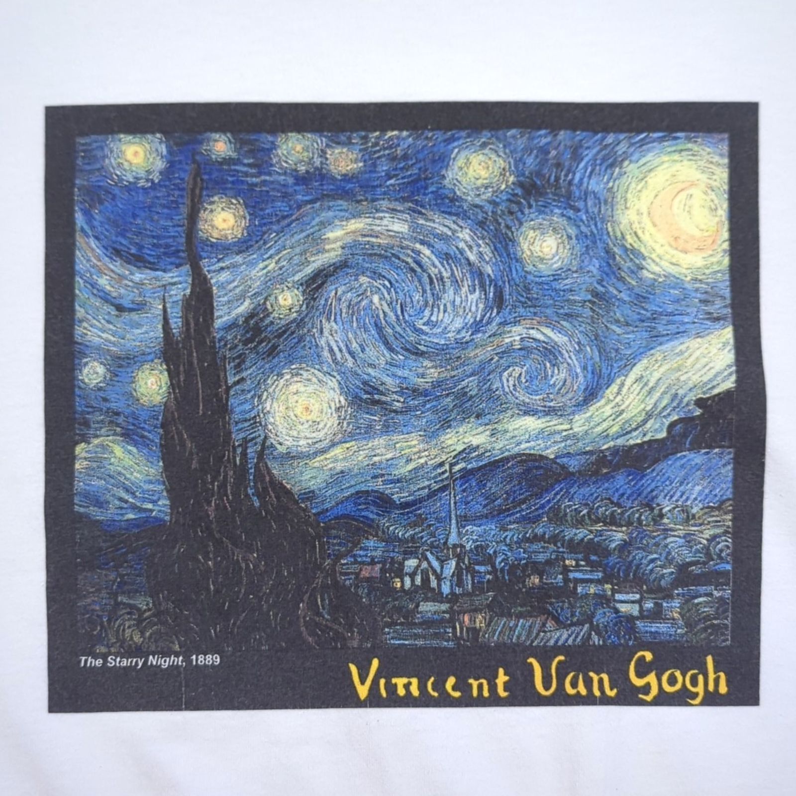 【美品】　ピカチュウ ゴッホ 星月夜 アート ゴッホ 星月夜 アート フィンセント・ファン・ゴッホ 印象派 芸術 美術