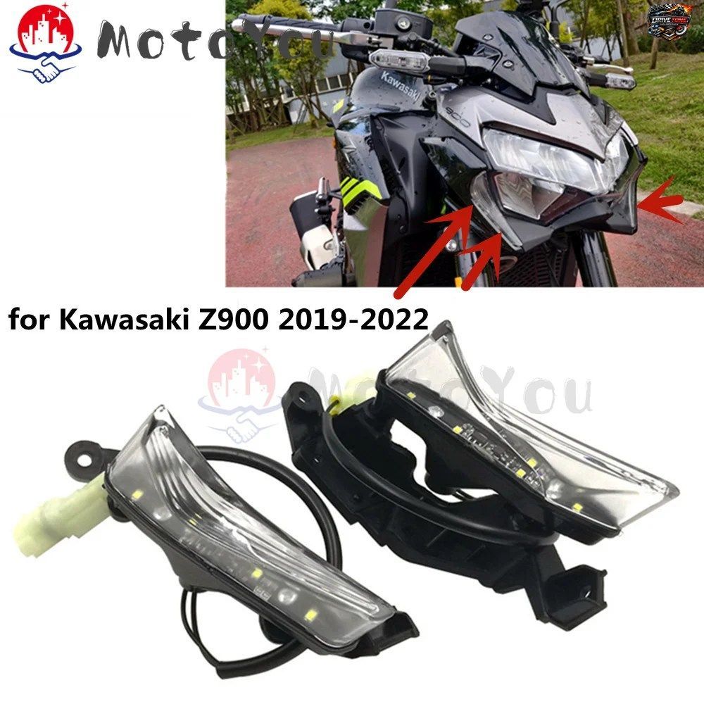 LEDフロントデイタイムランニングライト Z900ヘッドライト 2020-2024 カワサキモーターサイクル用 ハイライトアセンブリ 防水ヘッドランプ 22,316円