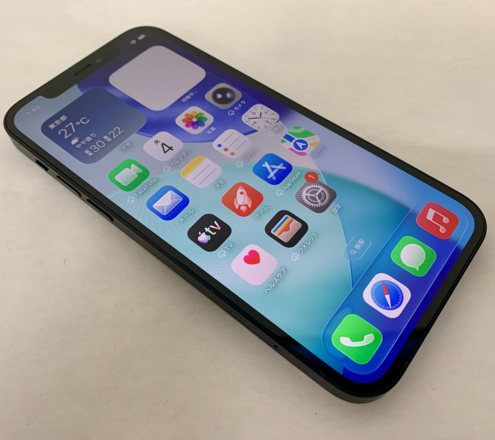 【金モバ】★大特価★美品★simフリー★iPhone12★64GB★ブラック★バッテリー83％★利用制限〇★Apple★ios★