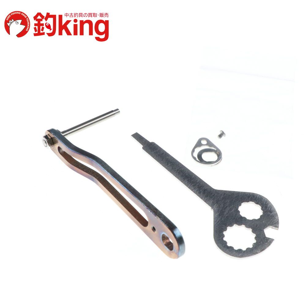 【中古/美品】 SPI ミゾハン チタンハンドル 110mm マーフィックス用 /I030S ロッド リール ルアー 中古