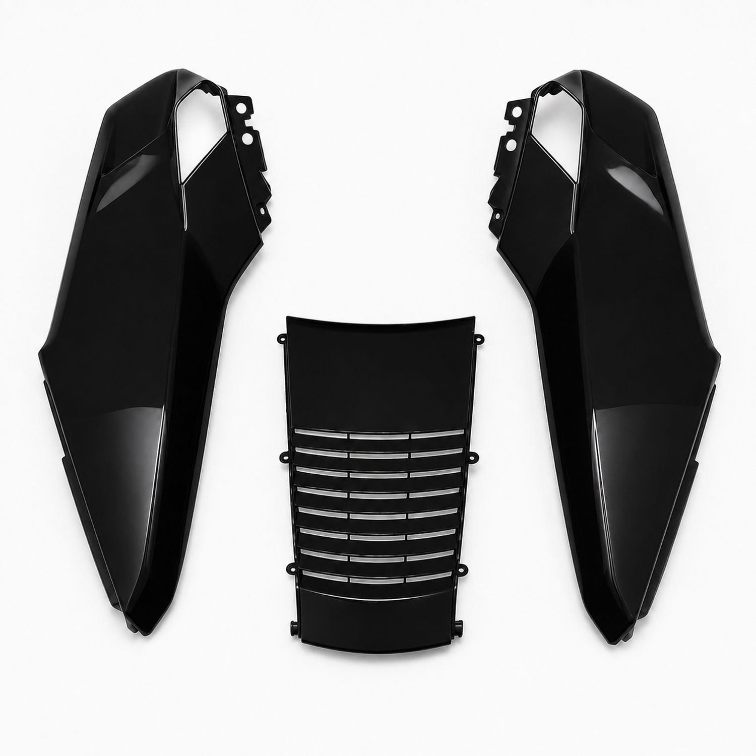 ホンダ フュージョン MF02 アッパーカウル 9点セット ブラック 塗装