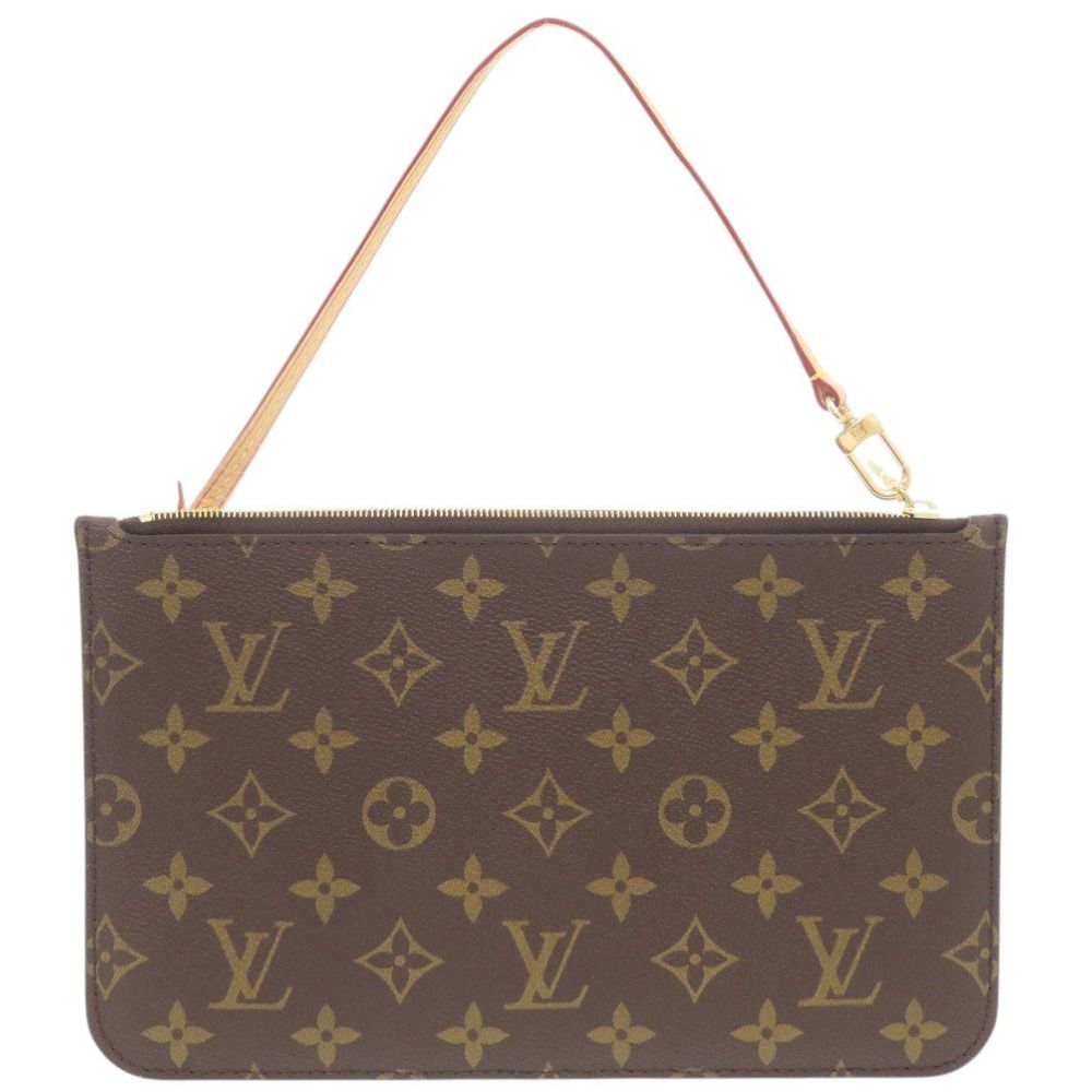美品 ルイ ヴィトン ネヴァーフルポーチ MM/GM用 モノグラム ポーチ LV 1536 LOUIS VUITTON