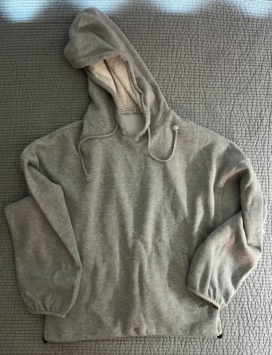 2 ポリテュル HUMAN MADE インデックス ボリュームフーディー グレー 8,969円