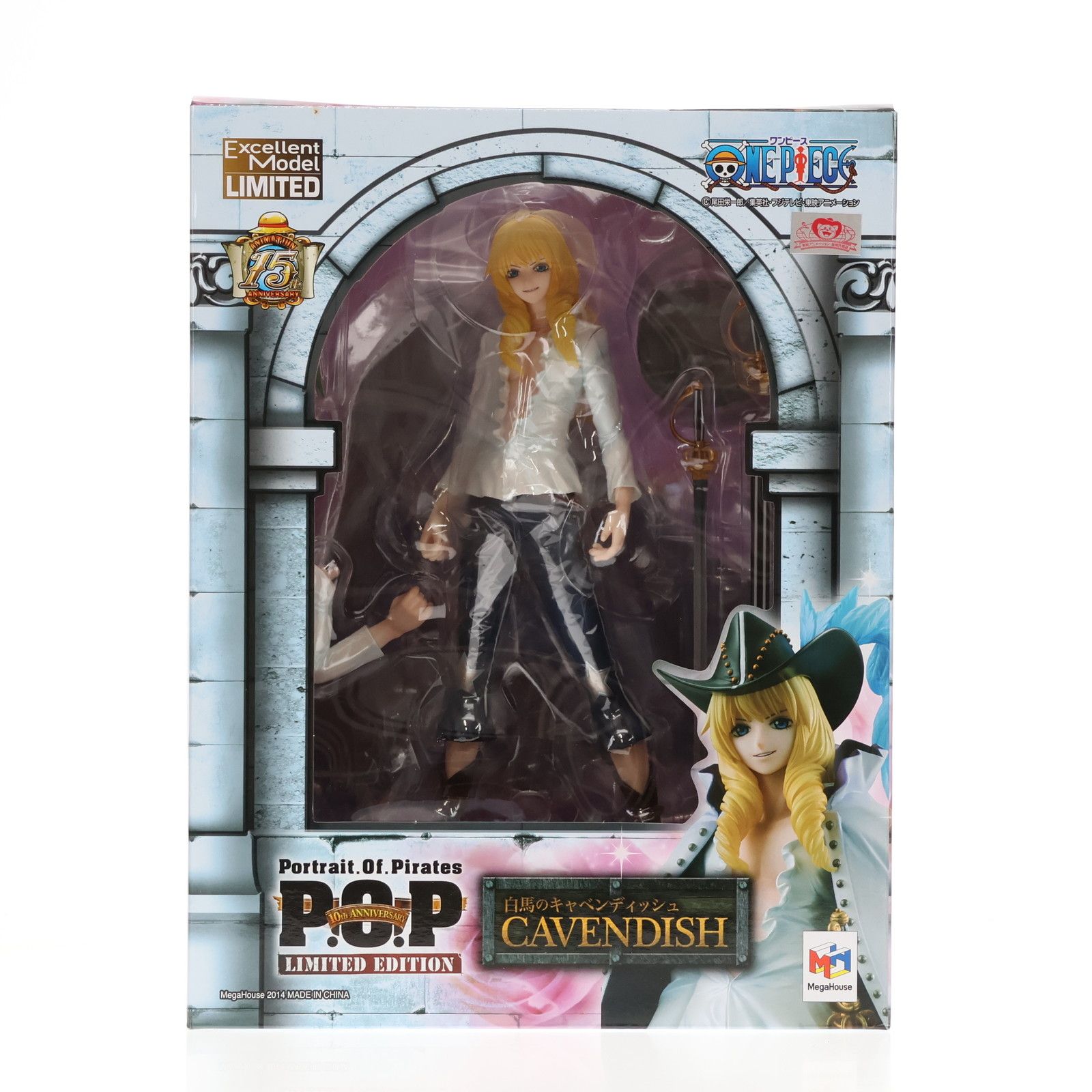 Portrait.Of.Pirates P.O.P LIMITED EDITION キャベンディッシュ ONE PIECE(ワンピース) 1/8 完成品 フィギュア 一部オンラインショップ限定 メガハウス