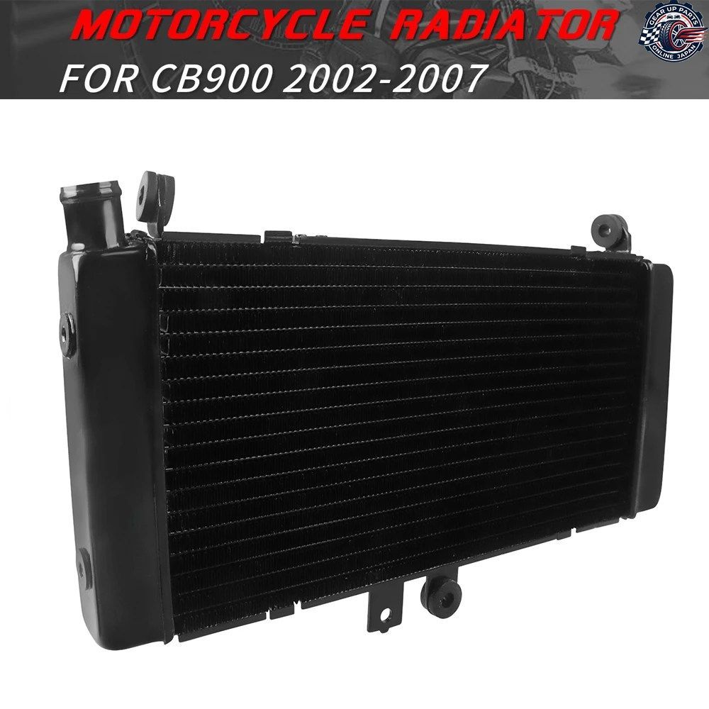 ホンダ CB900 CB919F ホーネット 900 2002-2004 - 07 オートバイ用ラジエータークーラー冷却プロテクターウォータータンク
