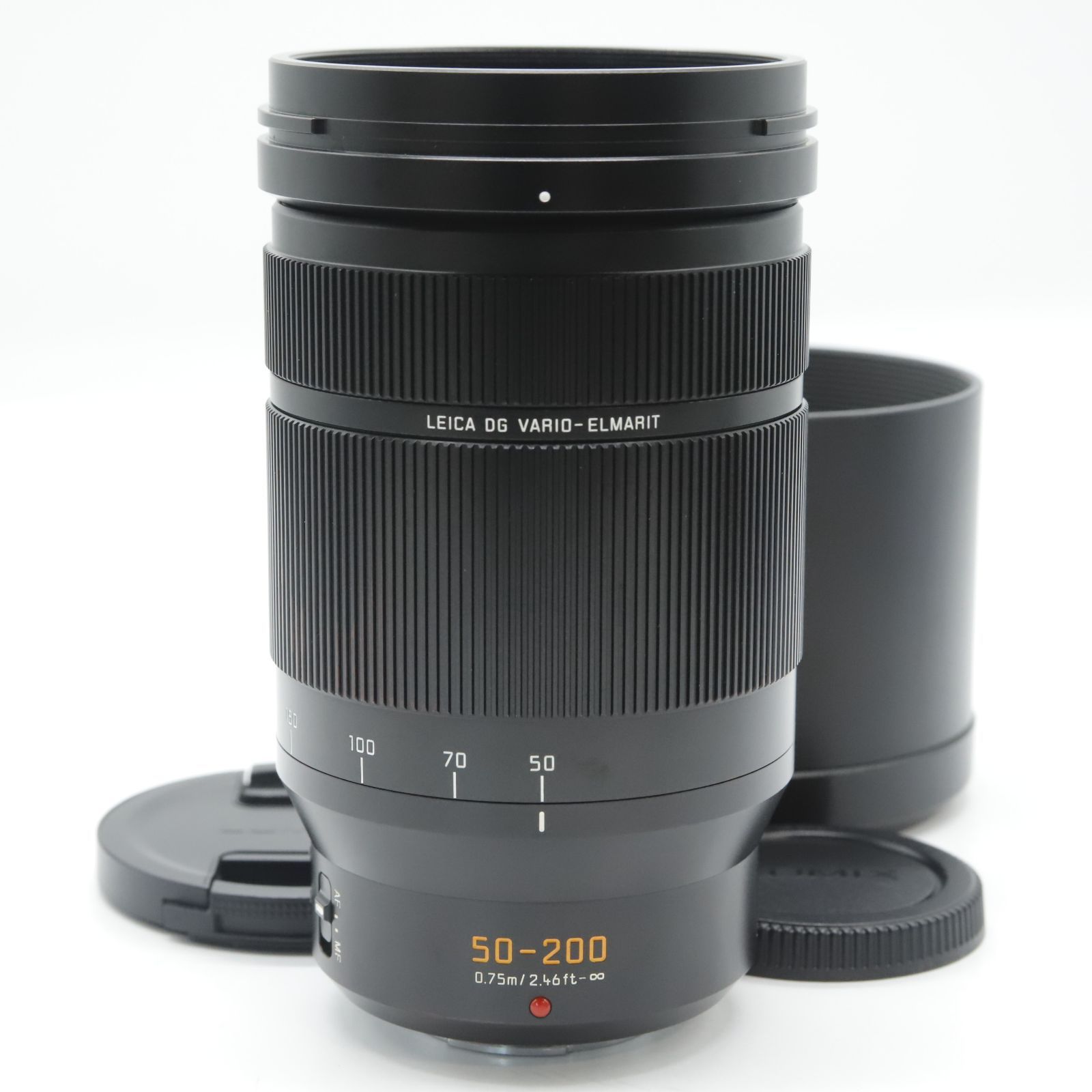 ■美品■ パナソニック(Panasonic) ズームレンズ マイクロフォーサーズ用 ライカ DG VARIO-ELMARIT 50-200mm/F2.8-4.0 ASPH./POWER O.I.S. H-ES50200