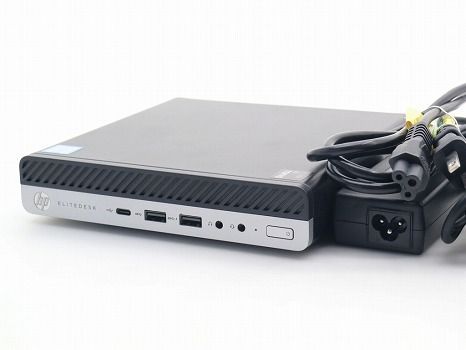 hp EliteDesk 800 G5 DM Core i3-9100T 3.1GHz 8GB 256GB(新品NVMeSSD) Windows11 Pro 64bit 小難 中古 13,680円