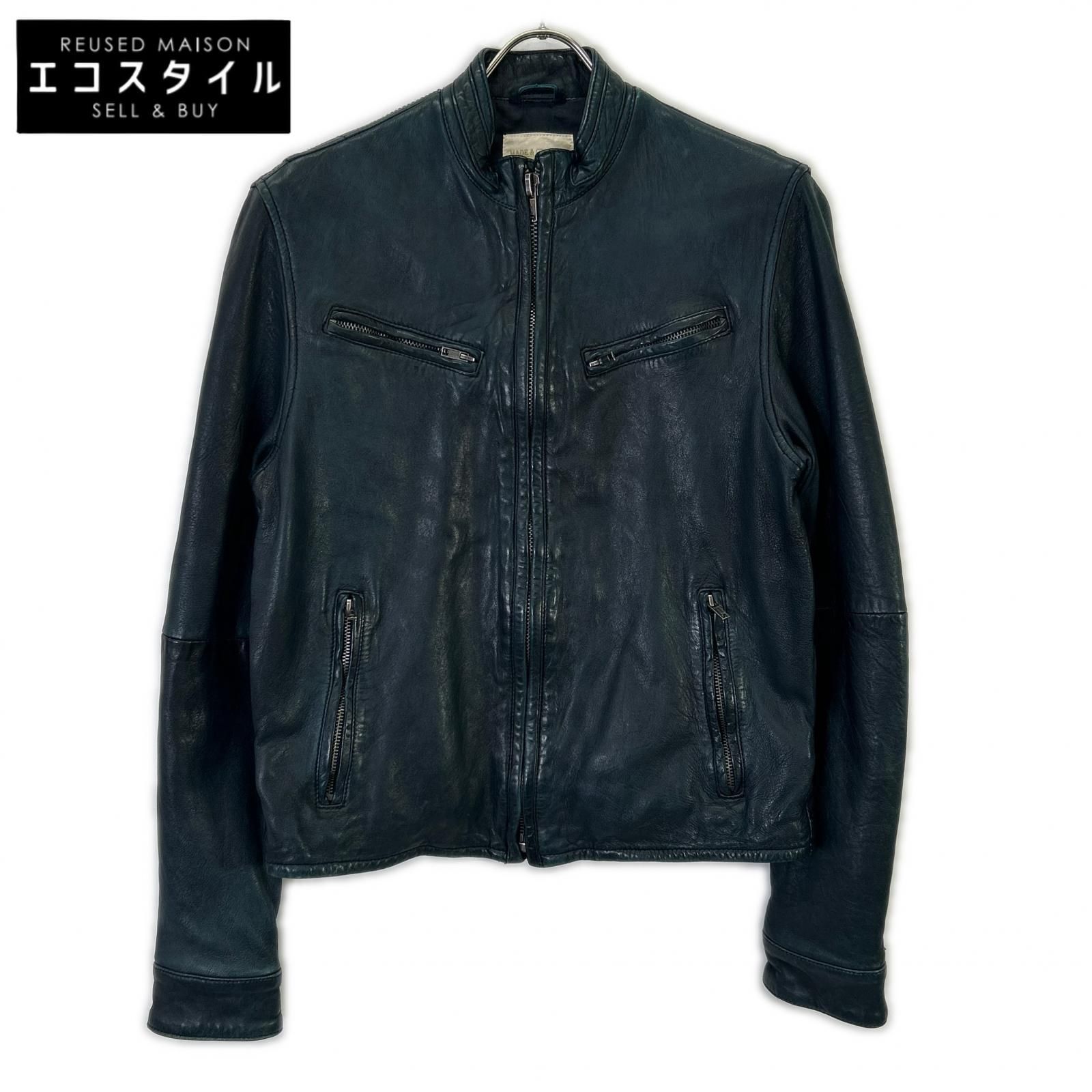 LEVI'S　リーバイス　【MADE&CRAFTED】548494 インディゴ染め ラムレザージャケット　1