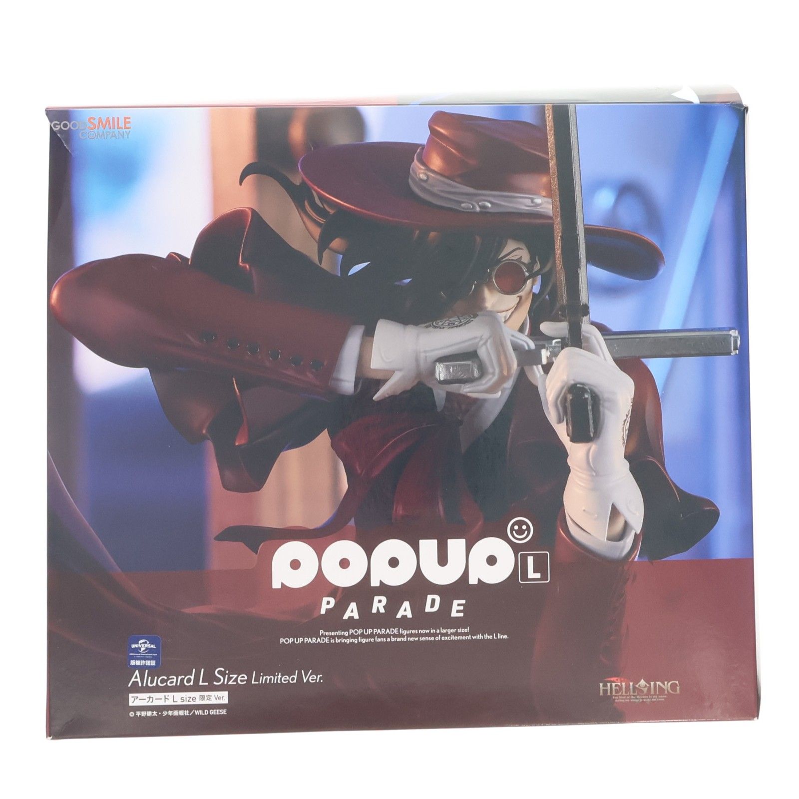 GOODSMILE ONLINE SHOP限定 POP UP PARADE(ポップアップパレード) OVA アーカード L size 限定Ver. HELLSING(ヘルシング) 完成品 フィギュア グッドスマイルカンパニー 11,956円