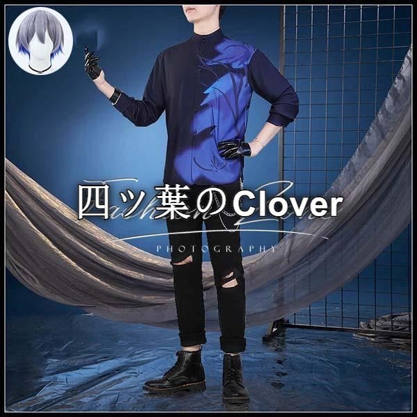 人気商品◆バーチャル YouTuber Vtuber 風 小柳ロウ 海の家コスプレ衣装ウィッグ cosplay ハロウィン 演出服 変装vs804