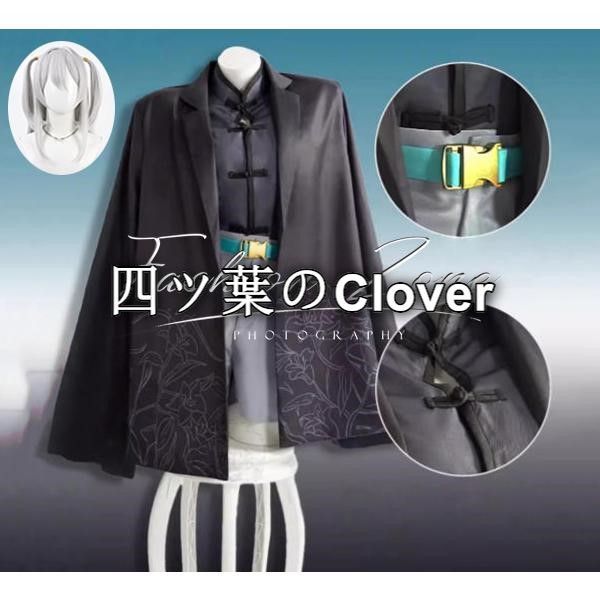 人気商品バーチャル VTuber 風 猫麦とろろ コスプレ衣装 ウィッグ cosplay ハロウィン 演出服 変装vs804