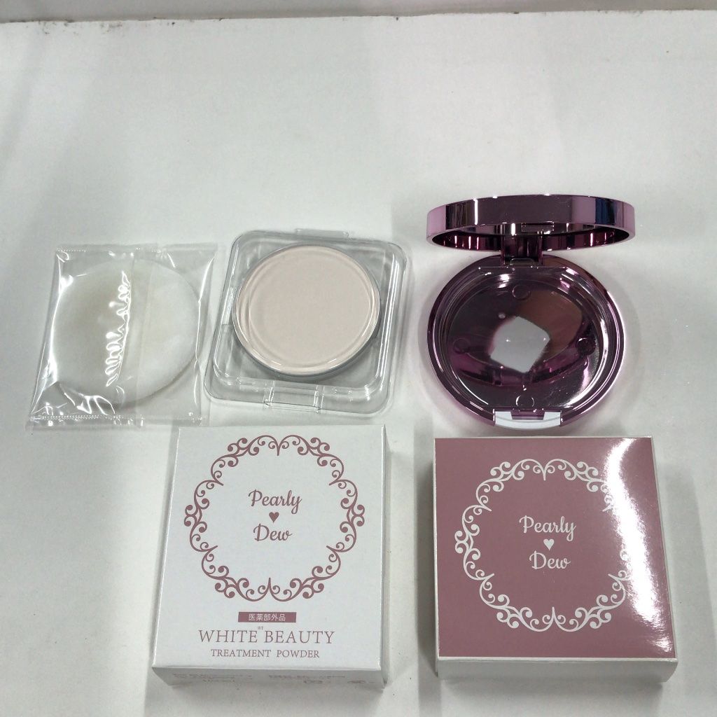 Pearly Dew 薬用美白トリートメントスキンケアパウダー 4個セット