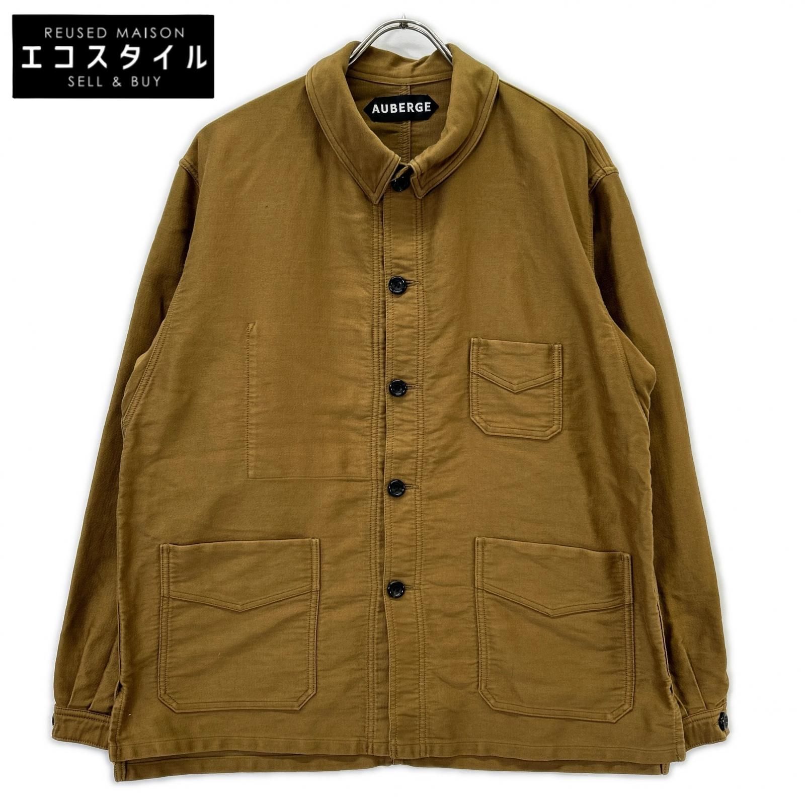 AUBERGE　オーベルジュ　ブラウン系 CHARBON DEEP カバーオール ジャケット　42 21,099円
