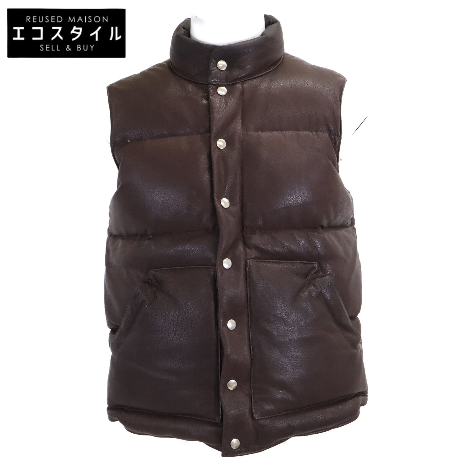 FINE CREEK&CO　ファインクリークアンドコー　ディアスキン ジップアップ ダウン　40