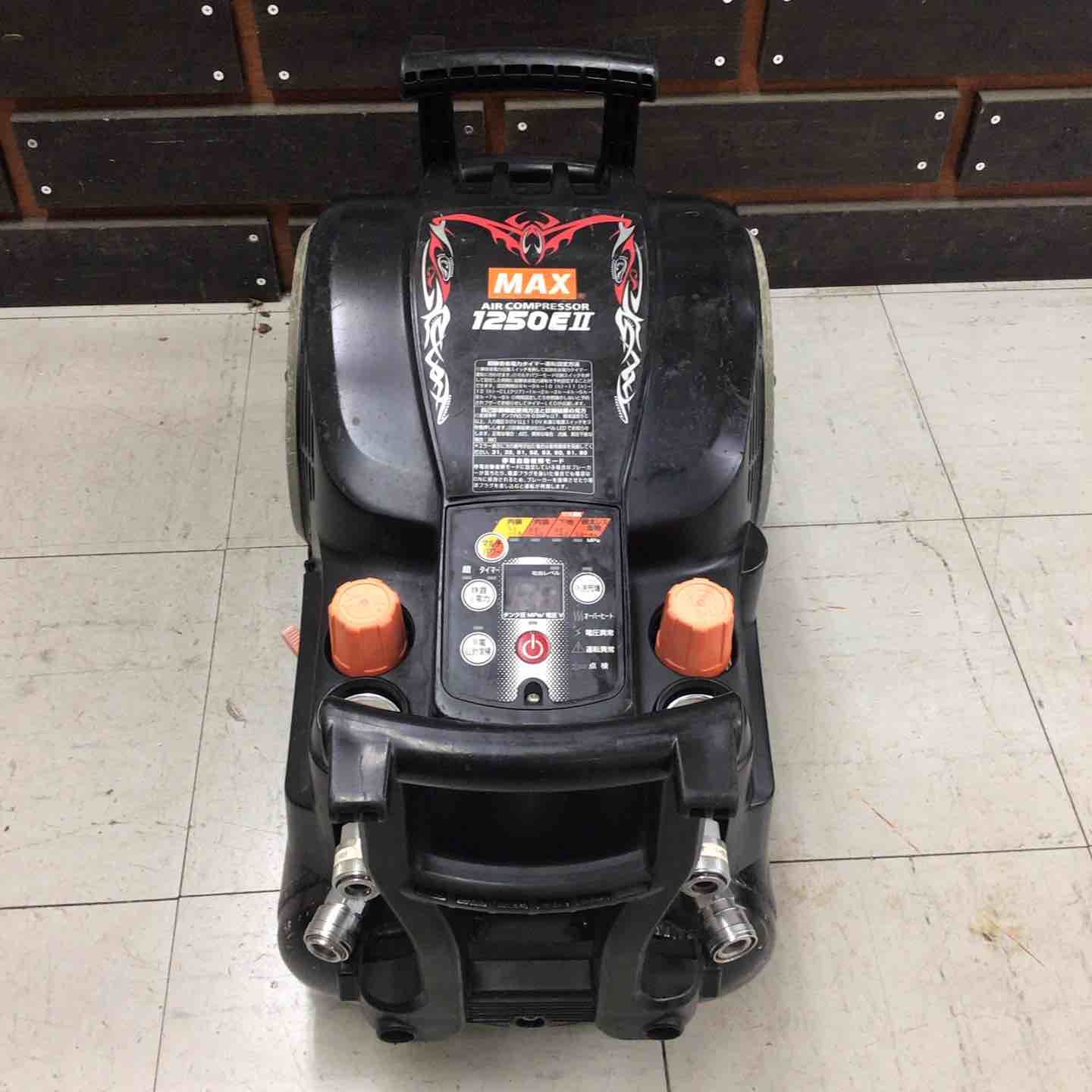 ★マックス(MAX) エアコンプレッサー AK-HH1250E2_ブラック【桶川店】