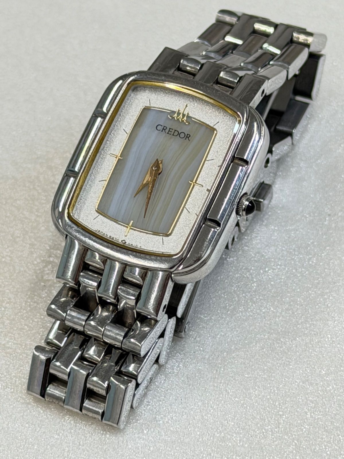 【稀少文字盤/動作確認済】SEIKO CREDOR クレドール レディース 腕時計 5A70