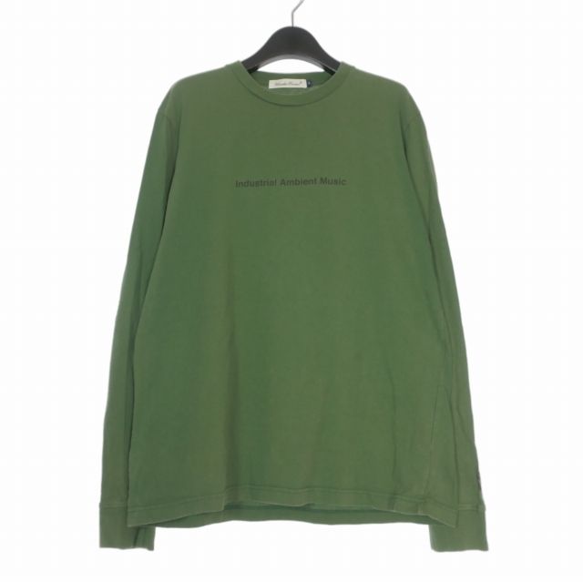 アンダーカバー UNDERCOVER × MARS89 Industrial Ambient Music ロングスリーブ ロンT Tシャツ カットソー 長袖 4 グリーン 緑