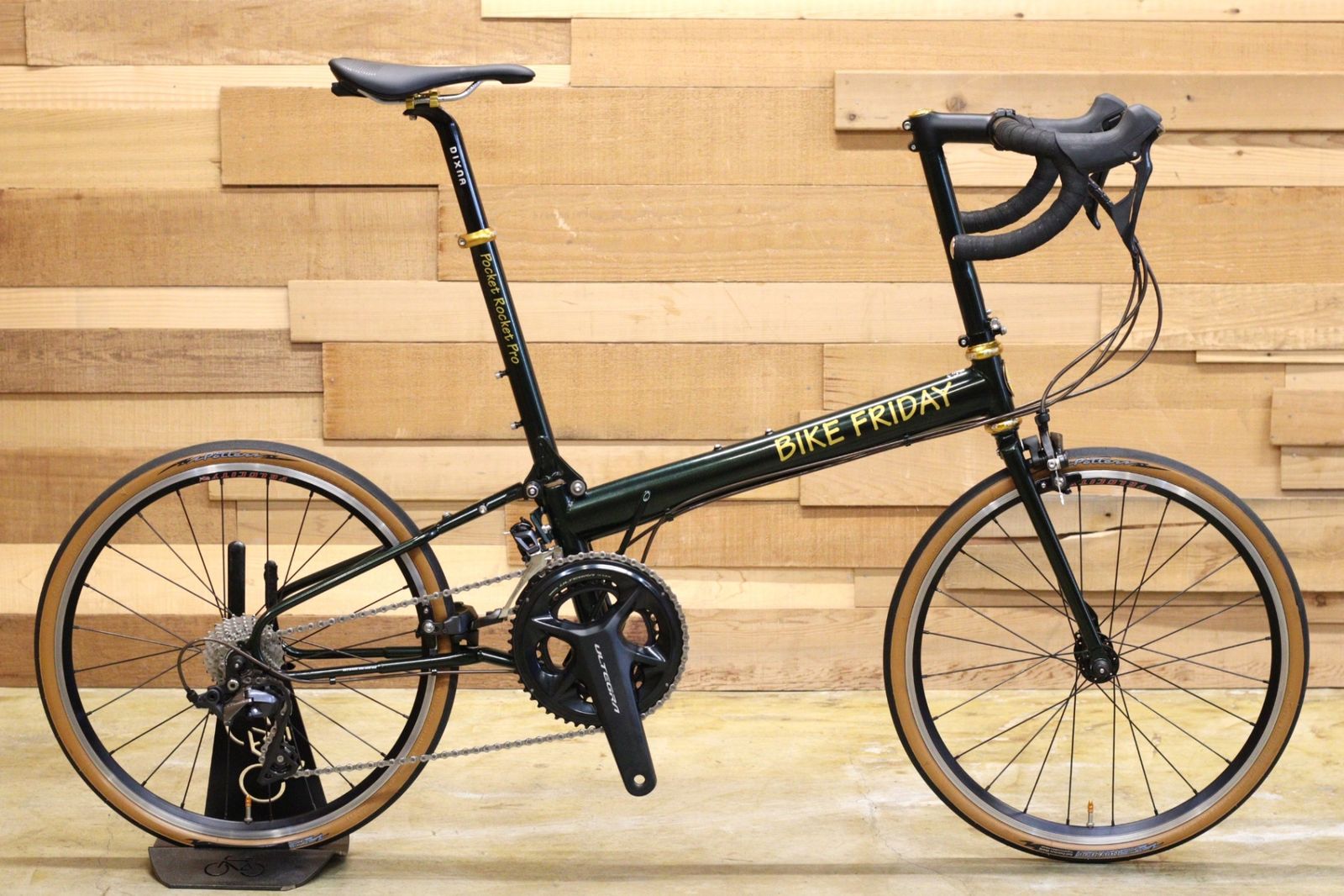 Bike Friday BIKE FRIDAY Pocket Rocket Pro Shimano Altegra R8000 11S Steel Mini Velo Road Bike 20 inch 451 folding small diameter car [Tachikawa store]