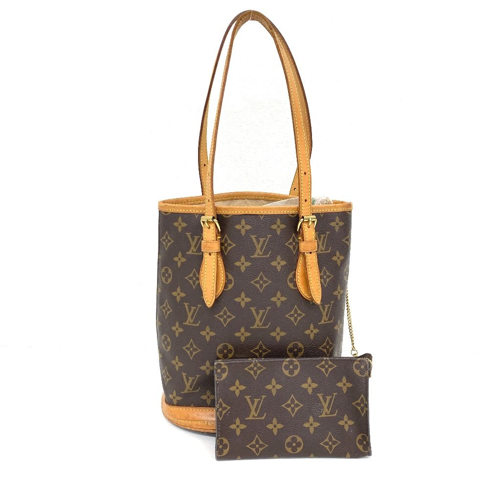 IT92601 ルイ・ヴィトン トートバッグ バケットPM モノグラム M42238 レディース LOUIS VUITTON 中古 60,500円
