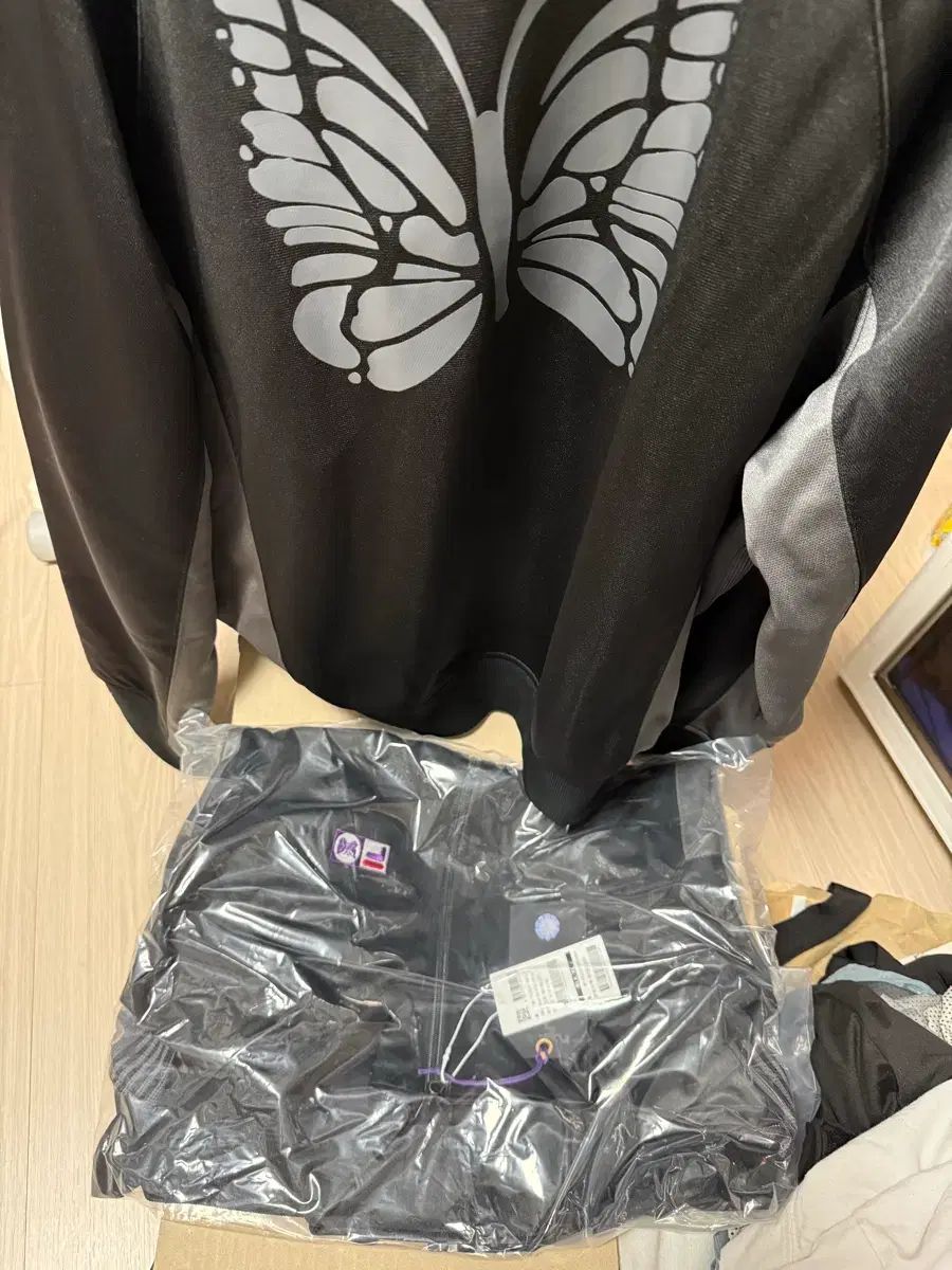 XL ニードルズ x フィラ ウェンティセイトラック ジャケット ブラック