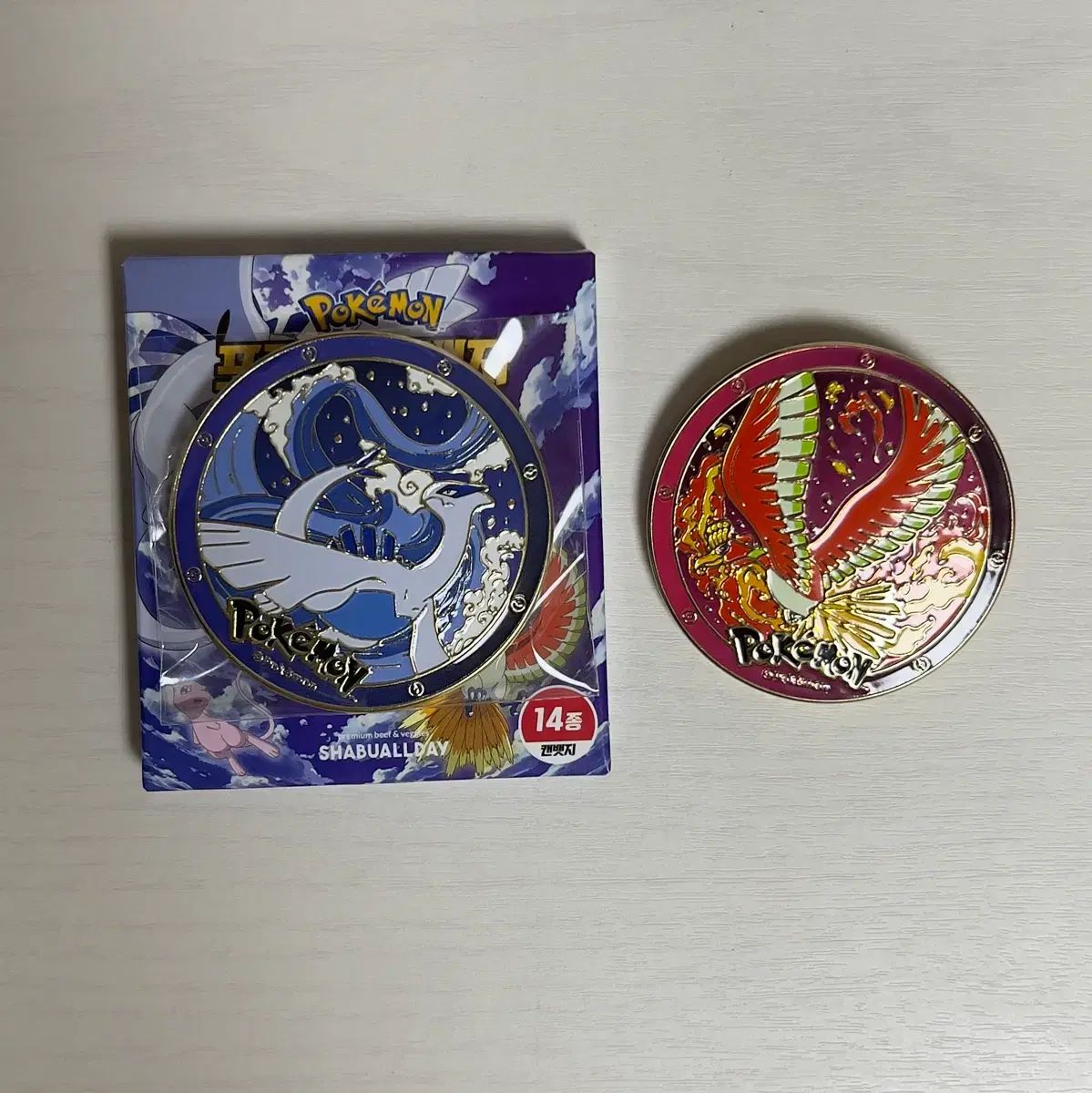 チュールオールデイ ルギア 칠색조 レア スペシャルセット ポケットモンスターバッジ 2種