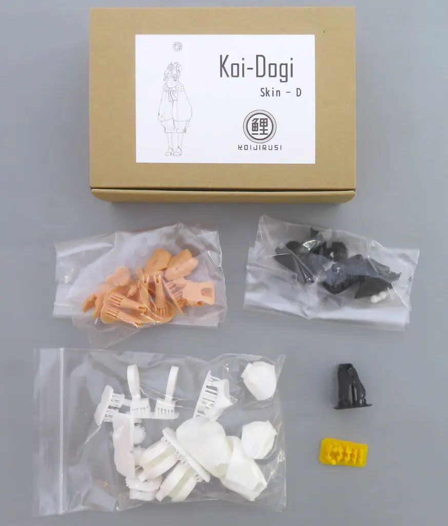 【中古】プラモデル Koi-Dogi skin-D 「メガミデバイス」 ディティールアップパーツ(カラーレジンキャストキット)