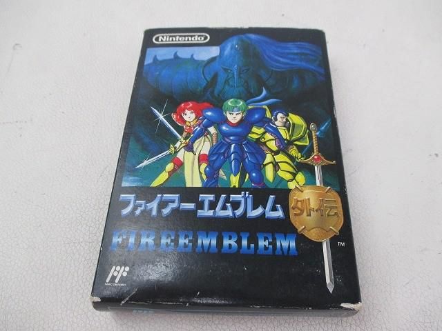 中古品 ゲーム ファミコン ソフト ファイアーエムブレム外伝 箱説付き