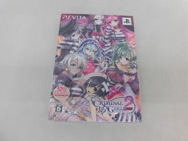 未開封 ゲーム PS Vita ソフト クリミナルガールズ2 初回限定版 6,510円