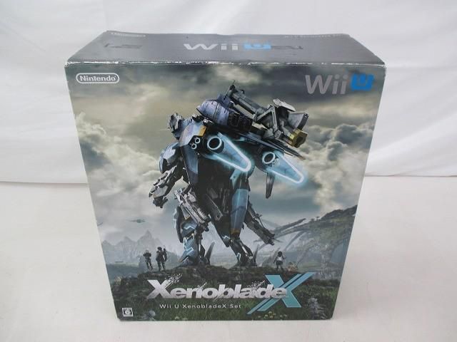 中古品 ゲーム Wii U 本体 WUP-101 ゼノブレイドクロス セット