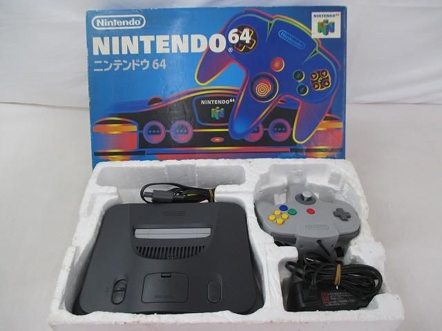 【まとめ売り 中古品】 ゲーム NINTENDO 64 本体 NUS-001 箱付き 動作品