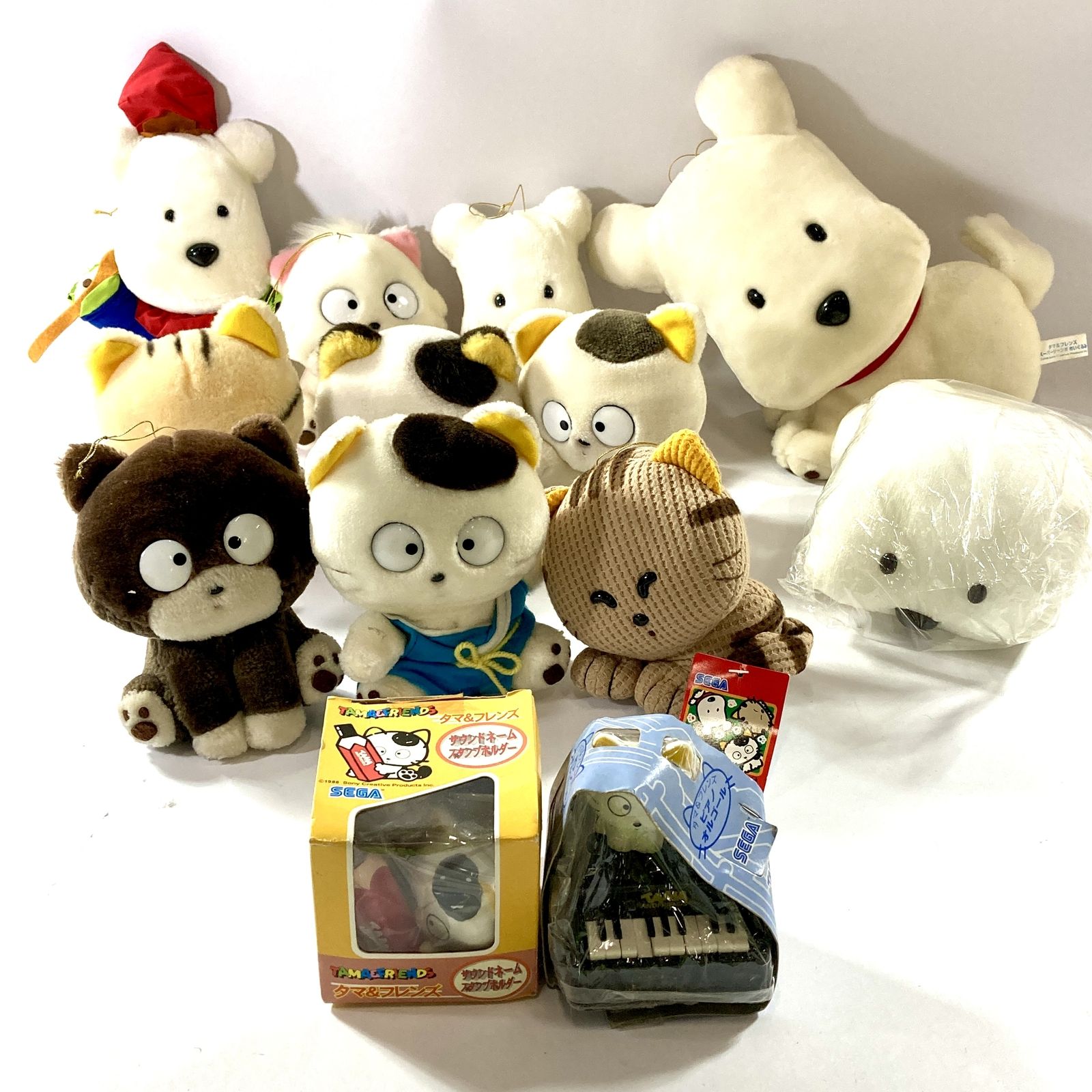 ★ 昭和レトロ タマ＆フレンズ グッズ ぬいぐるみ まとめ商品 〜うちのタマ知りませんか?〜 ポチ ゴン トラ ブル など 現状品 1.72kg