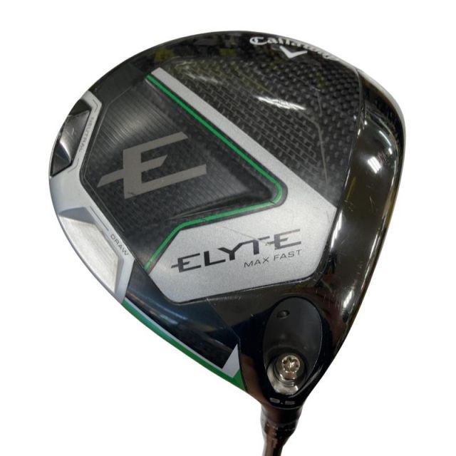【中古】 キャロウェイ ELYTE MAX FAST 9.5° ドライバー DR LIN-Q GREEN 40 for CW(ELYTE DR) (フレックスS) メンズ 男性用 右利き 右用 Cランク ゴルフクラブ