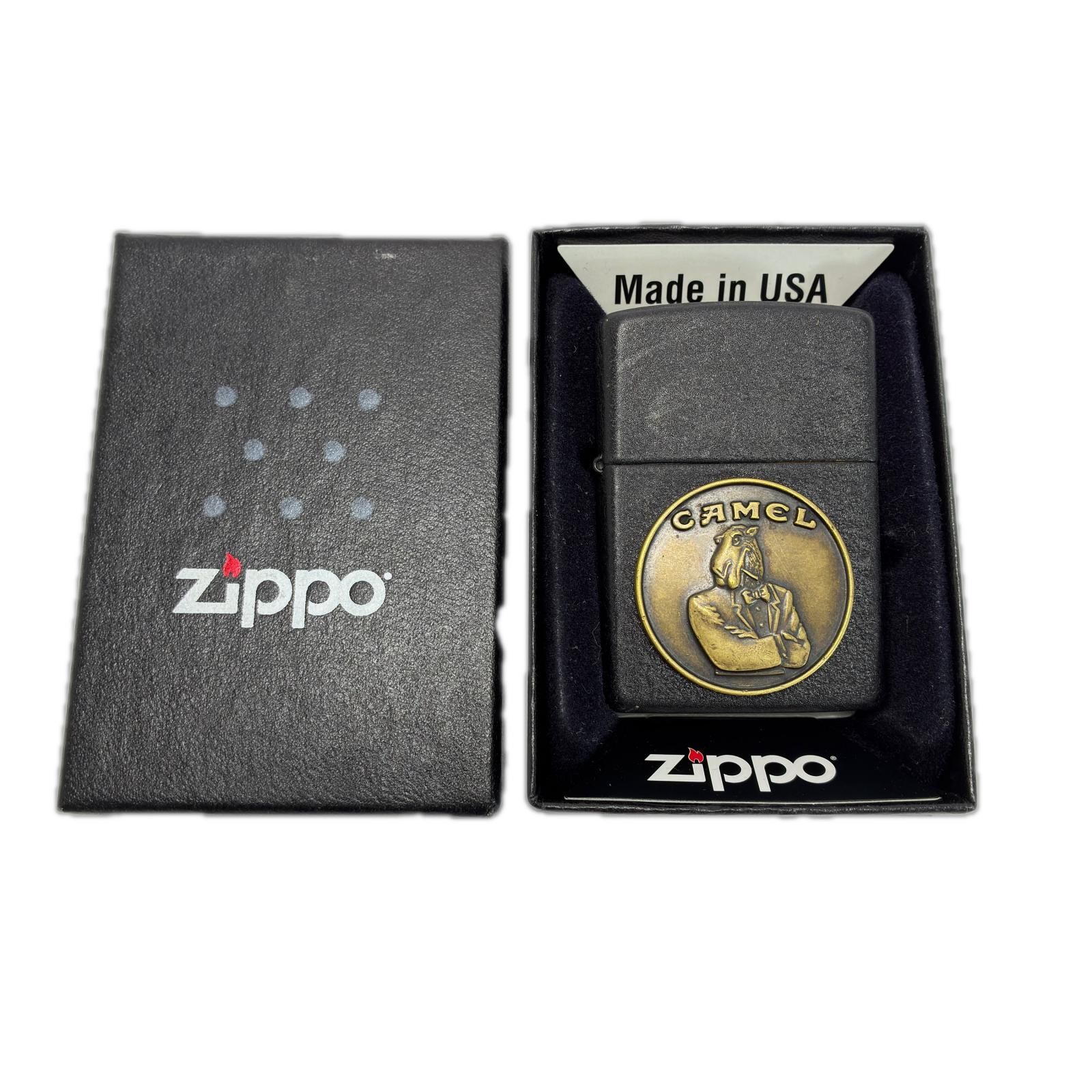 ZIPPO ジッポー オイルライター 1997年製 CAMEL ジョー・キャメル ブラックマット
