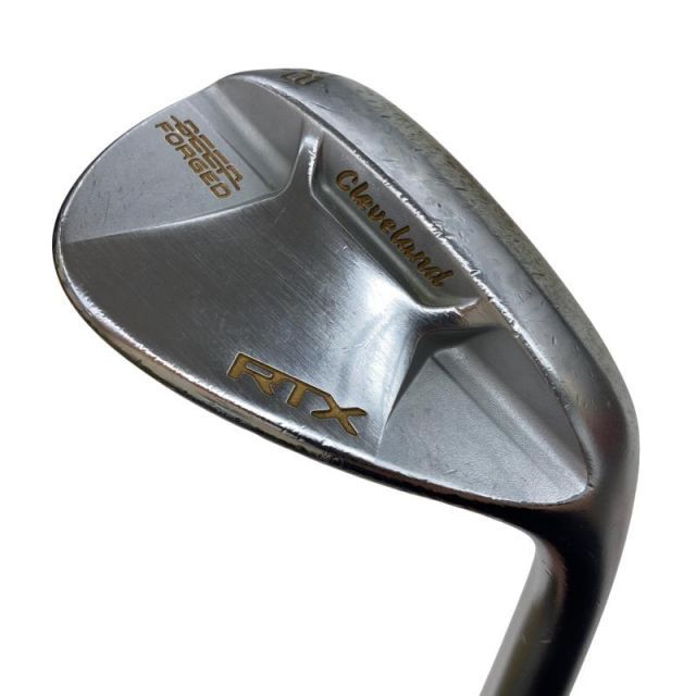 【中古】 クリーブランド Cleveland RTX DEEP FORGED 58°/12° MID ウェッジ WG Dynamic Gold (フレックスS) メンズ 男性用 右利き 右用 Dランク ゴルフクラブ