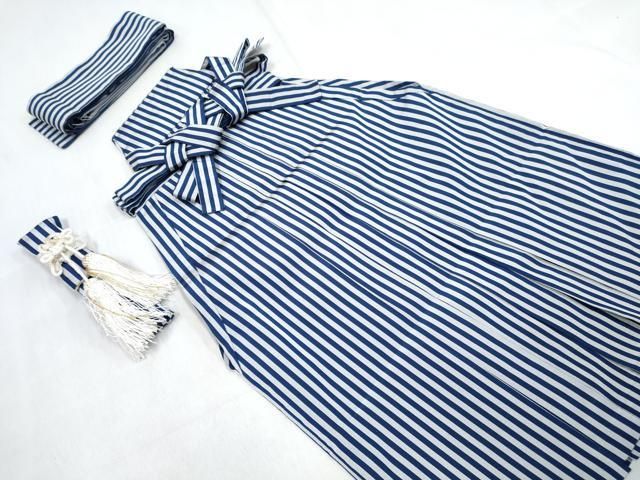 平和屋着物[]七五三　男の子　行灯袴・帯・懐剣セット　縞　DABG3332ma 21,450円