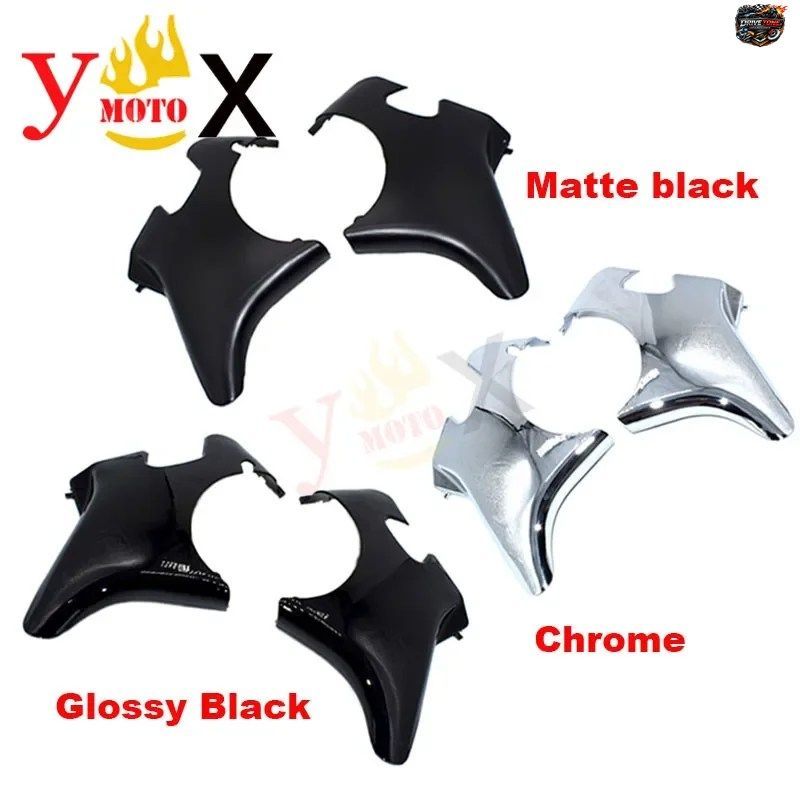 ホンダ シャドウ VT400 VT750 VT 400 750 ACE 1997-2003 1998 1999 用フロントカウルネックカバーガード ABS プラスチックフレームサイドフ