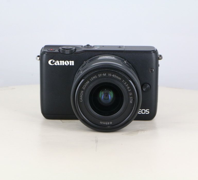 【中古】(キヤノン) Canon EOS M10+EF-M15-45 IS ブラツク 33,020円