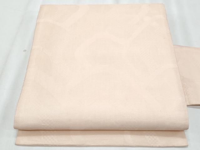 平和屋着物＊夏物　九寸名古屋帯　抽象文様　薄桜色　正絹　逸品　CABL2001fb 17,082円