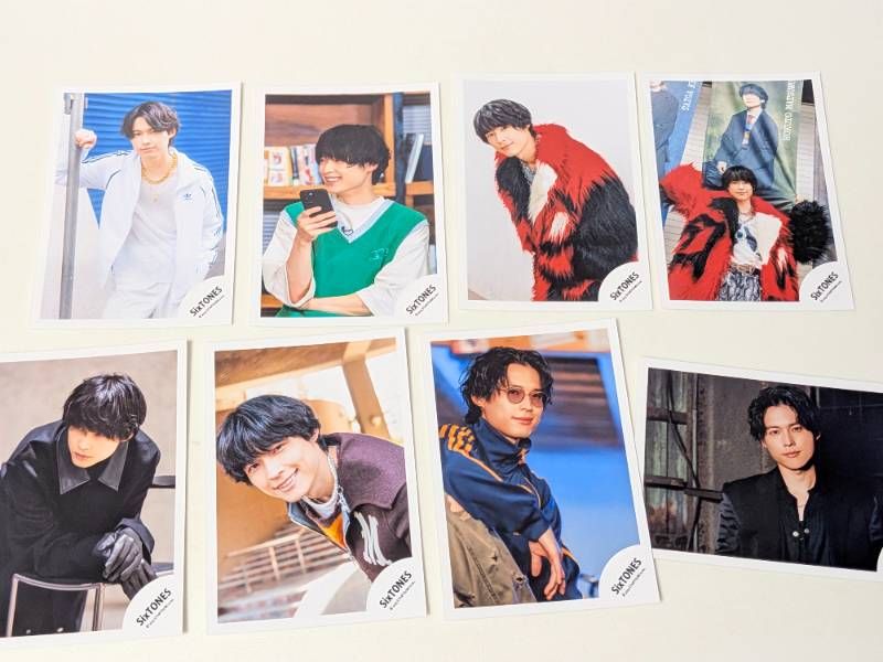 SixTONES 松村北斗 Jr.時代含む 2019～2025年 公式写真 計64枚セット