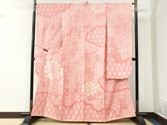 平和屋着物●豪華振袖　総絞り　亀甲草花文　正絹　逸品　CABI2370yc 30,420円