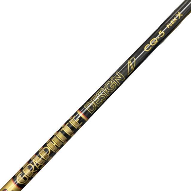 【中古】 コブラスリーブ付き(DARKSPEED系) グラファイトデザインドライバー用 シャフト Tour AD CQ-5 (フレックスX)Aランク ゴルフクラブ