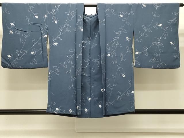平和屋着物∞羽織　絞り　枝花文　正絹　逸品　CABI6232in 7,904円