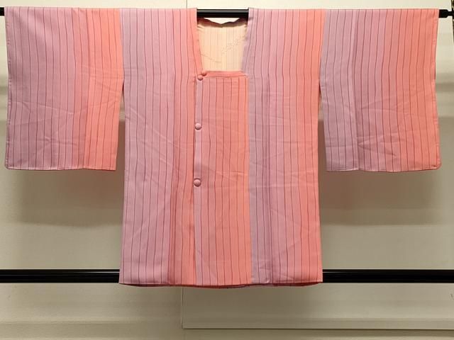 平和屋着物∞道行コート 間道 正絹 逸品 未使用 CABI6235in