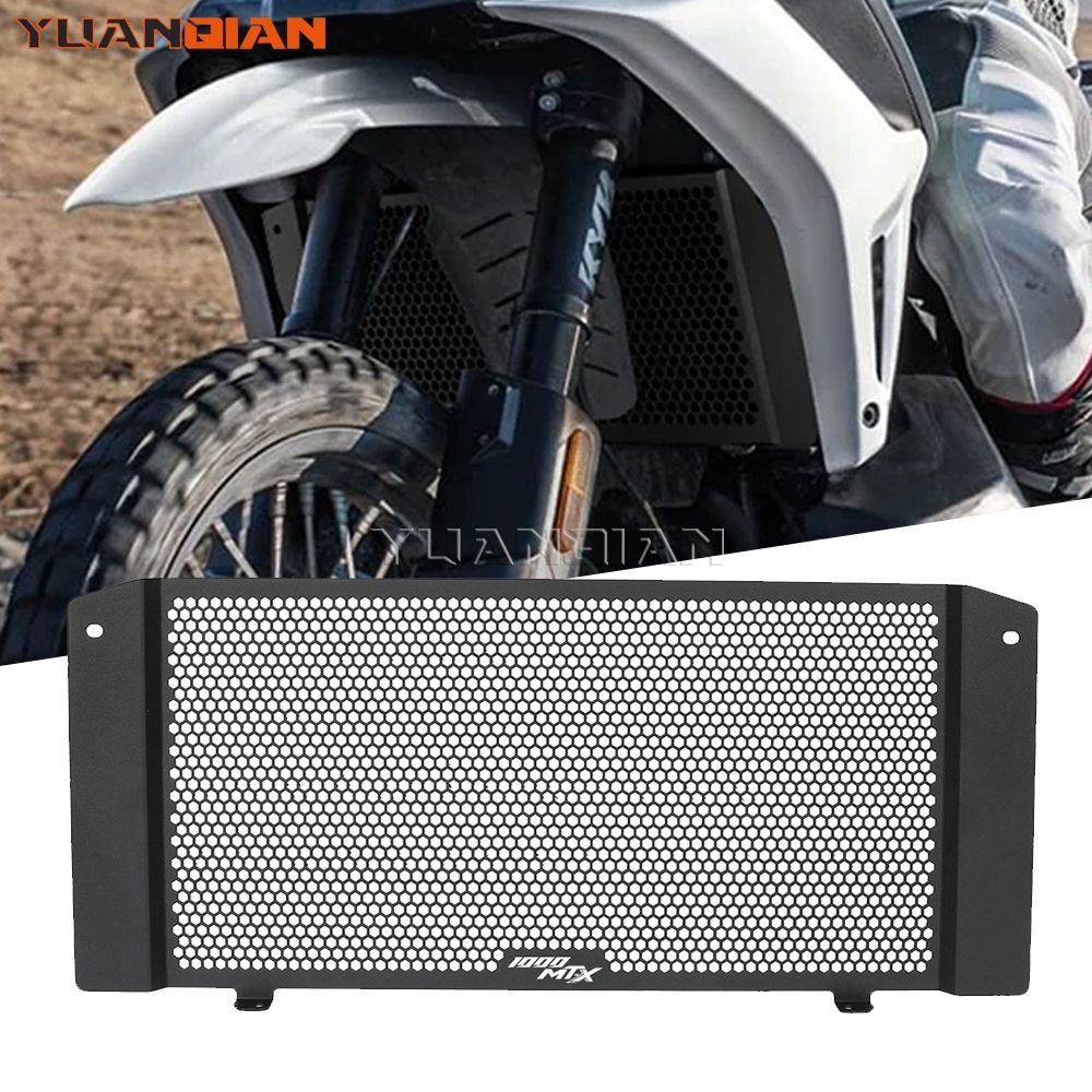 YUANQIAN CFMOTO 1000MT-X 1000MTX IBEX1000E 2025〜2027対応 ラジエーターグリルガードプロテクターカバー アルミ製 ブラック 8,769円