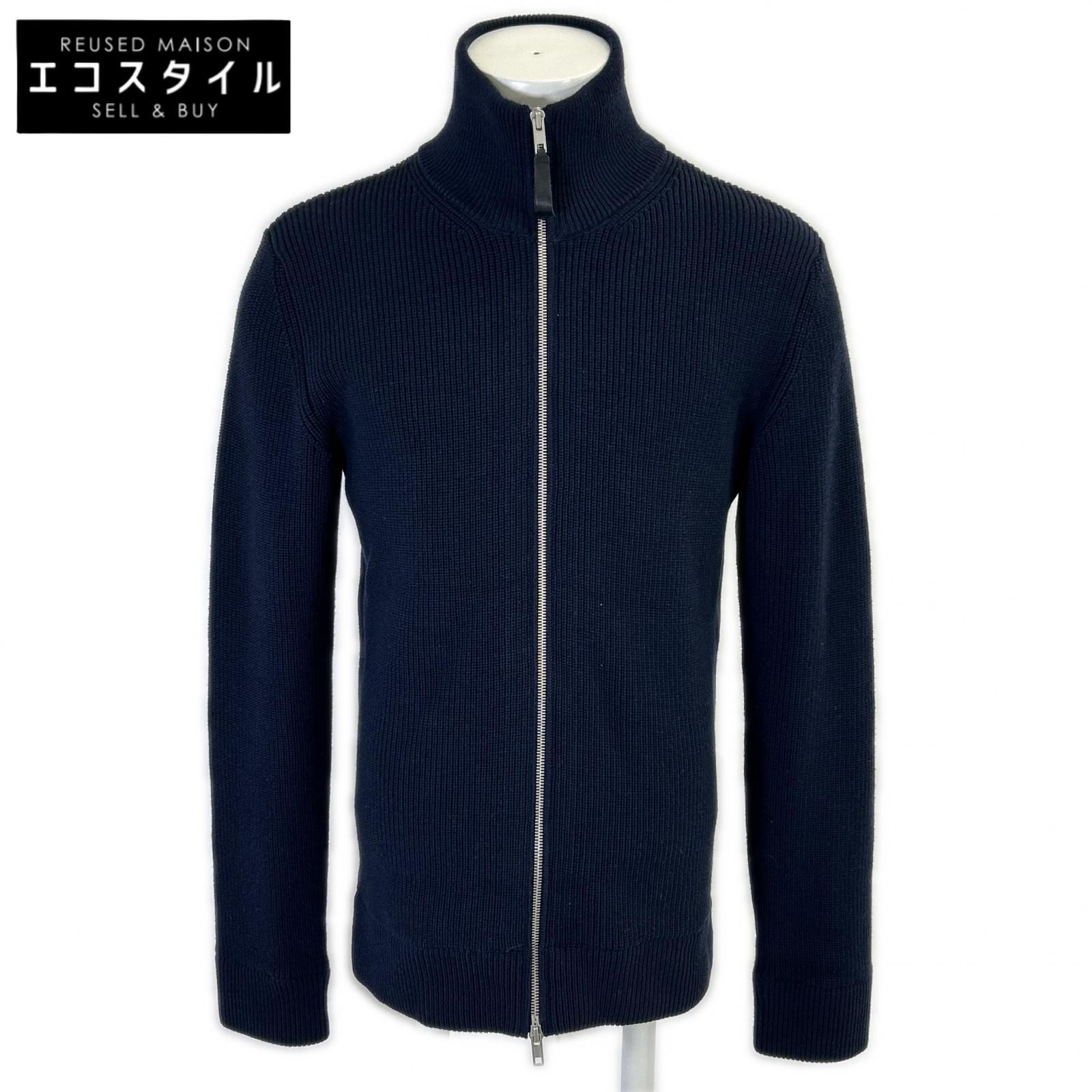 Maison margiela　メゾンマルジェラ　4 14【国内正規/23AW】SI1HA0013 S17781 コットンｘウール 7ゲージ ドライバーズ ニットジャケット　S