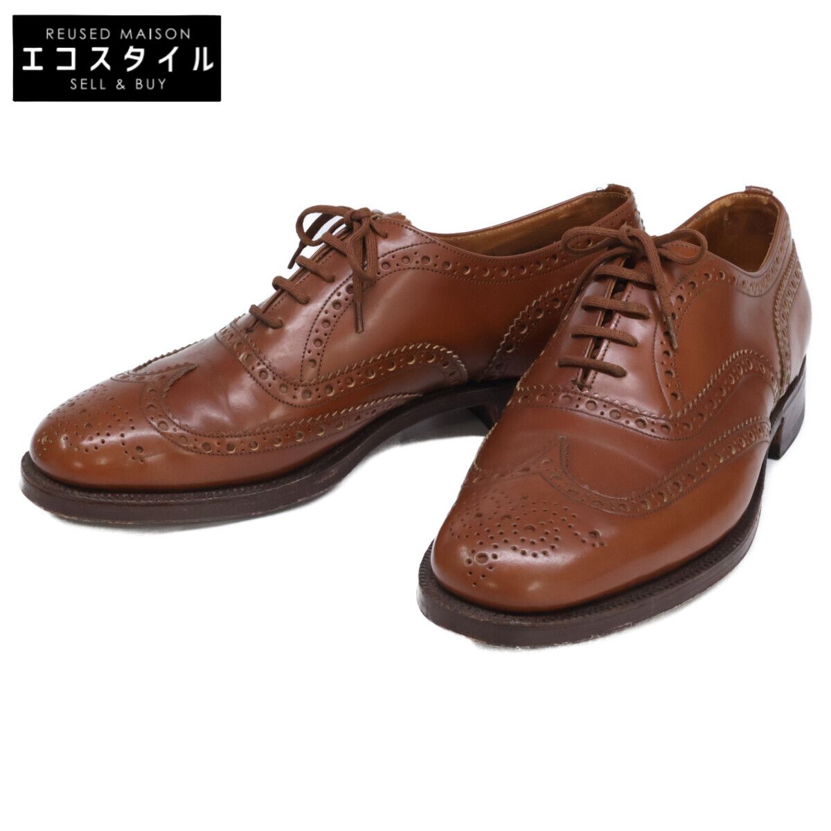 Church's　チャーチ　BURWOOD バーウッド 81ラスト オックスフォード ブローグ シューズ　75F