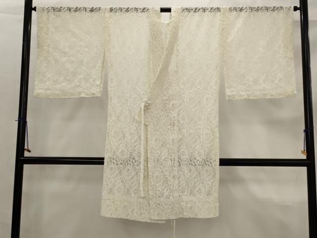 平和屋着物▽道中着　スリーシーズン　春夏秋　塵除け　総レース　AABJ8722st