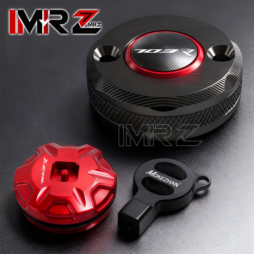 MOKEZHAN ZONTES 703R 703RR ZT703 2025〜2026以降対応 ブレーキフルードリザーバーカバー エンジンオイルフィラーキャップ バルブキャップ アルミ製 7,660円